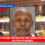 Bus Passenger Shot Dead After Minor Dispute Over Bump and Failure to Apologize