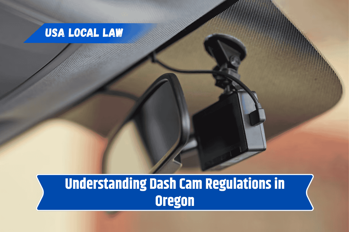 Understanding Dash Cam Regulations in Oregon