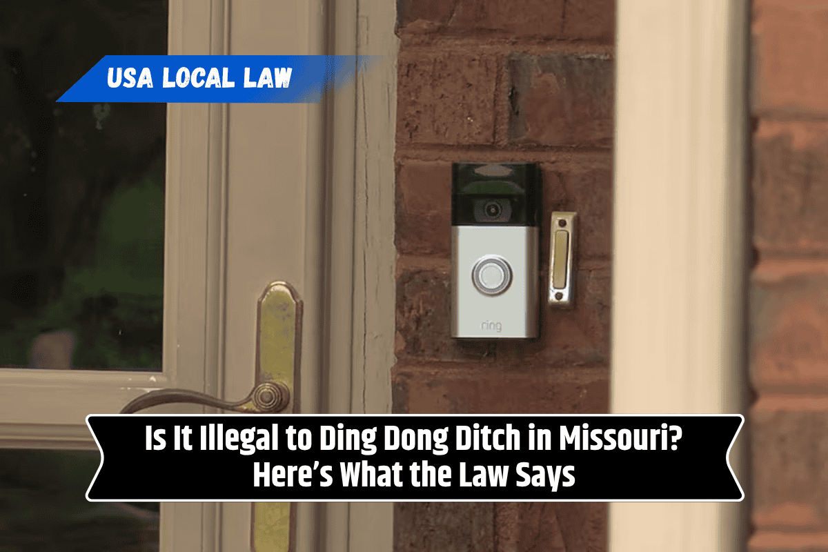 Is It Illegal to Ding Dong Ditch in Missouri? Here’s What the Law Says