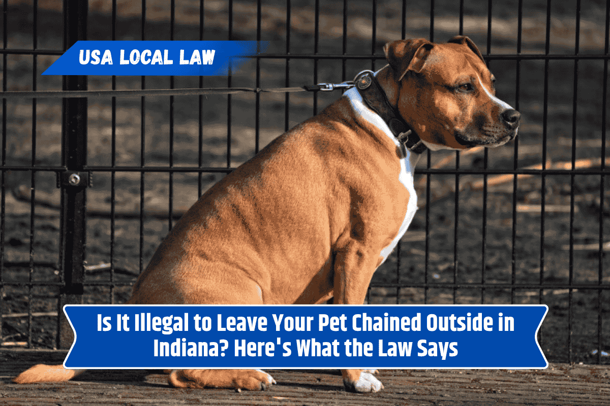 Is It Illegal to Leave Your Pet Chained Outside in Indiana? Here's What the Law Says