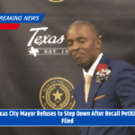 Texas City Mayor Refuses to Step Down After Recall Petition Filed
