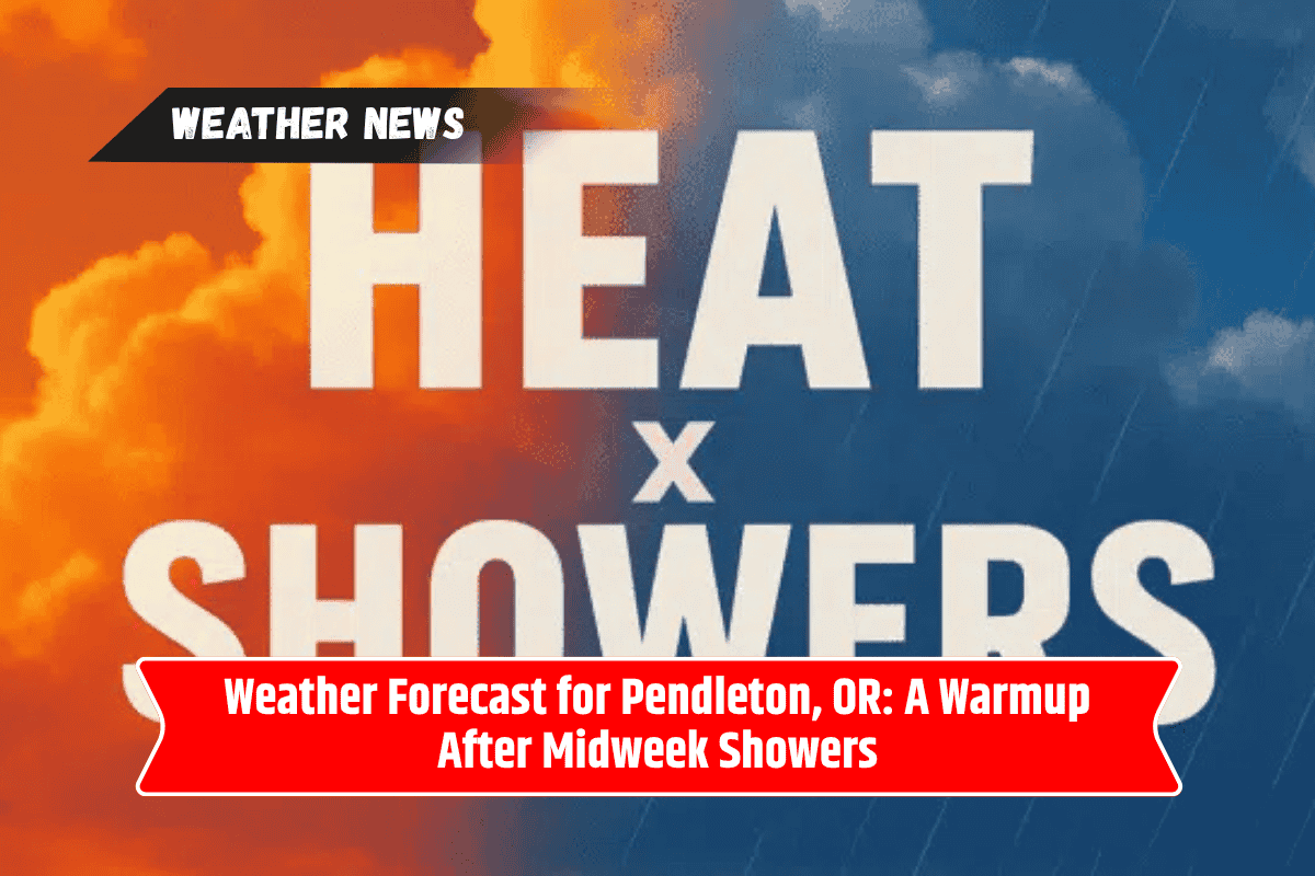 Weather Forecast for Pendleton, OR: A Warmup After Midweek Showers