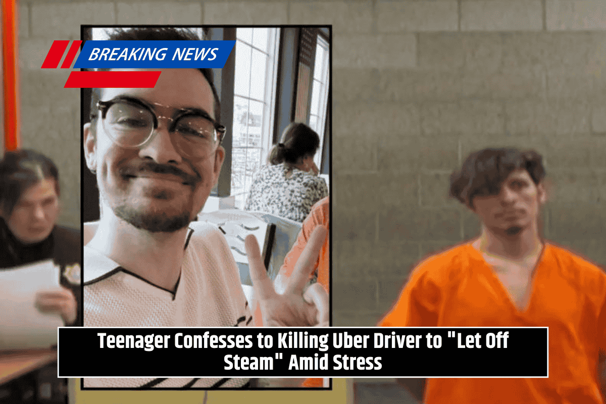 Teenager Confesses to Killing Uber Driver to "Let Off Steam" Amid Stress