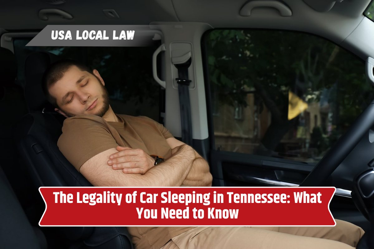 The Legality of Car Sleeping in Tennessee What You Need to Know