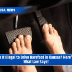 Is It Illegal to Drive Barefoot in Kansas? Here's What Law Says!