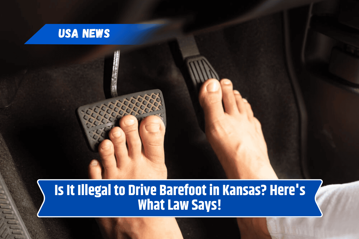 Is It Illegal to Drive Barefoot in Kansas? Here's What Law Says!