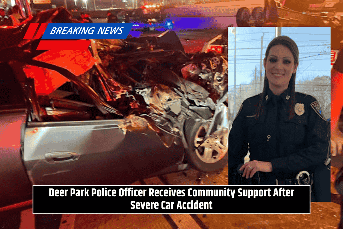 Deer Park Police Officer Receives Community Support After Severe Car Accident