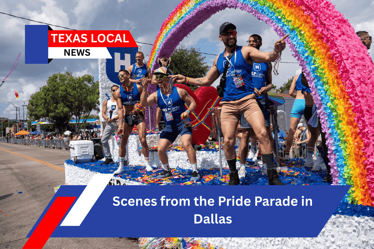 Scenes from the Pride Parade in Dallas