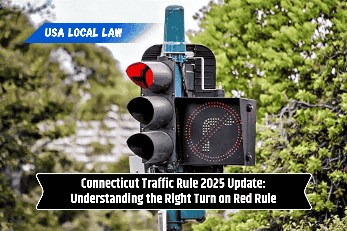 Connecticut Traffic Rule 2025 Update: Understanding the Right Turn on Red Rule