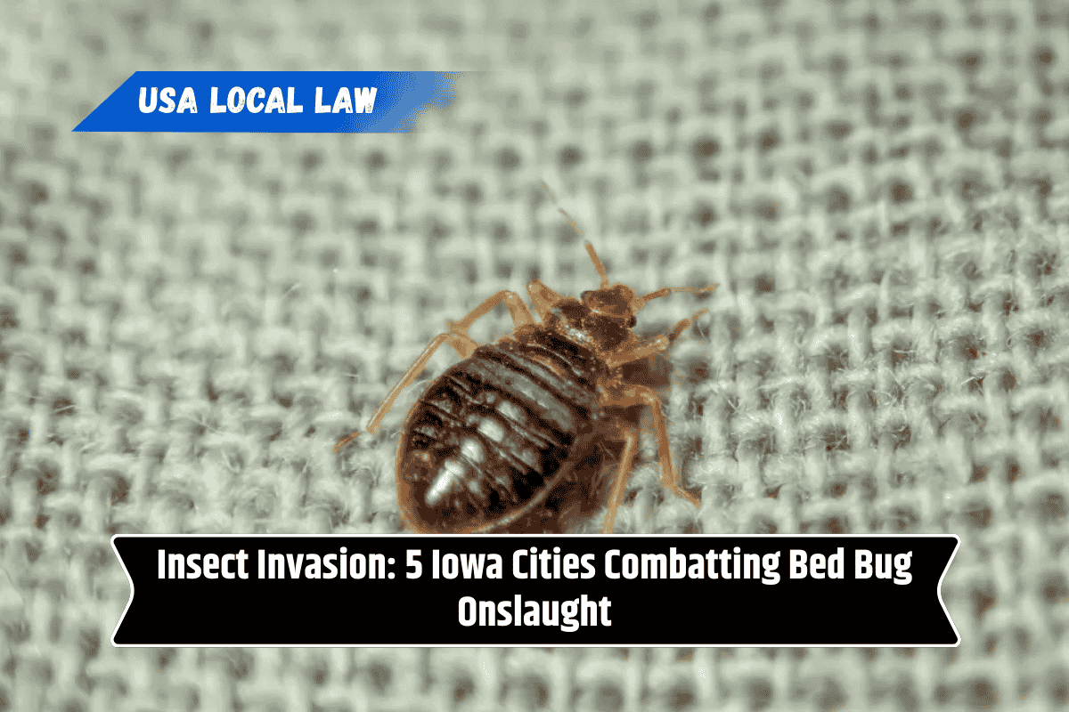 Insect Invasion: 5 Iowa Cities Combatting Bed Bug Onslaught