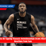 Bucks Re-Signing Thanasis Antetokounmpo Draws Hilarious Reactions from Fans