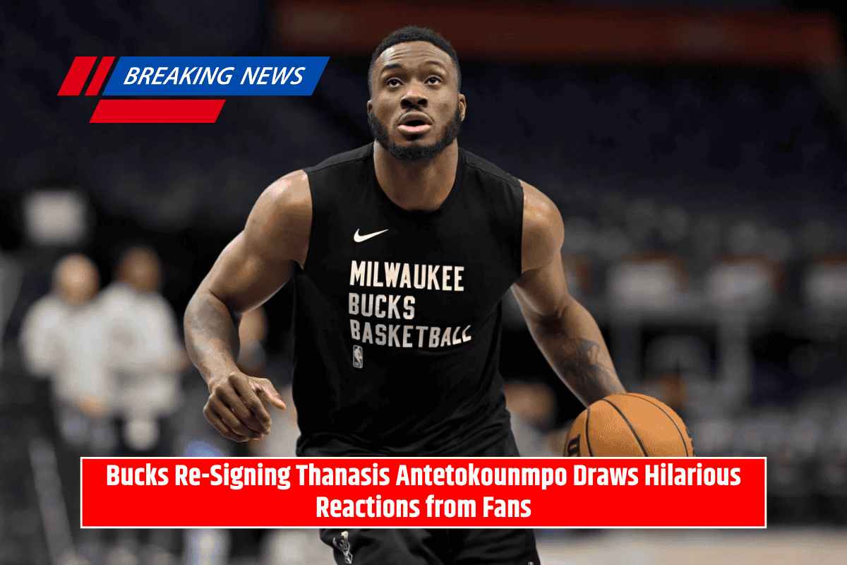 Bucks Re-Signing Thanasis Antetokounmpo Draws Hilarious Reactions from Fans