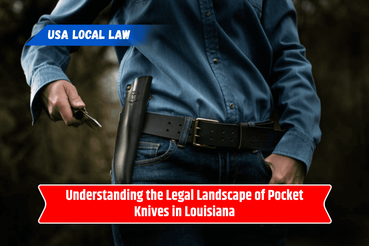 Understanding the Legal Landscape of Pocket Knives in Louisiana