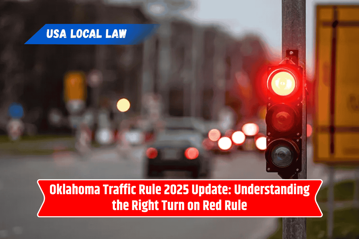 Oklahoma Traffic Rule 2025 Update: Understanding the Right Turn on Red Rule