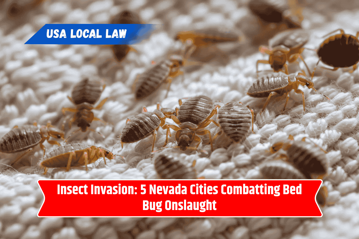Insect Invasion: 5 Nevada Cities Combatting Bed Bug Onslaught