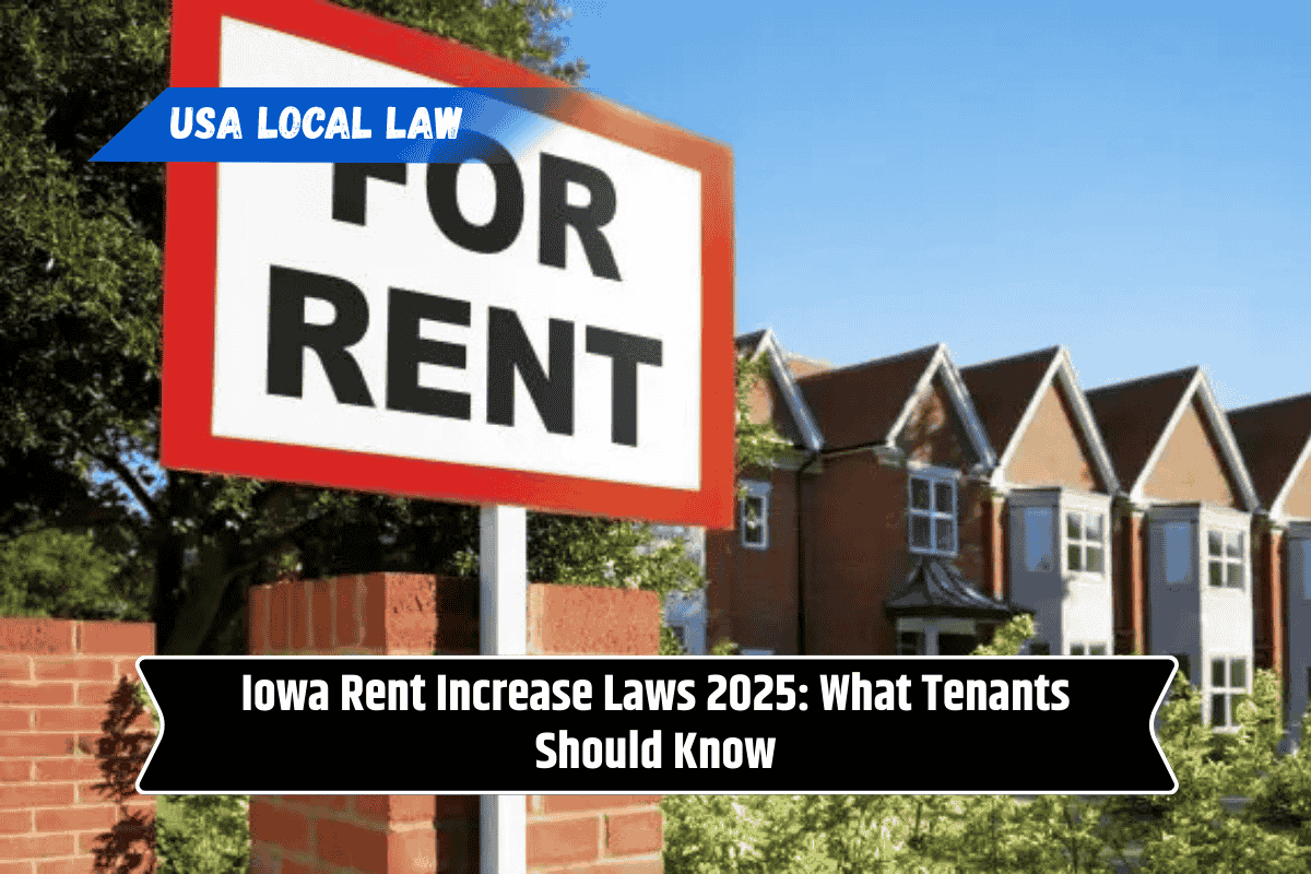 Iowa Rent Increase Laws 2025: What Tenants Should Know