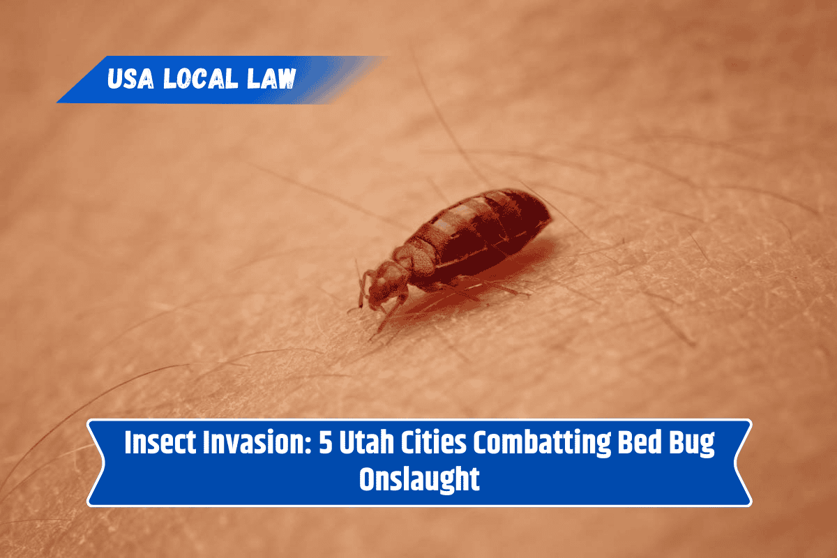 Insect Invasion: 5 Utah Cities Combatting Bed Bug Onslaught