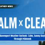 Davenport Weather Outlook: Calm, Sunny Days Through Midweek