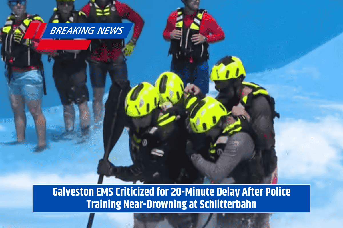 Galveston EMS Criticized for 20-Minute Delay After Police Training Near-Drowning at Schlitterbahn