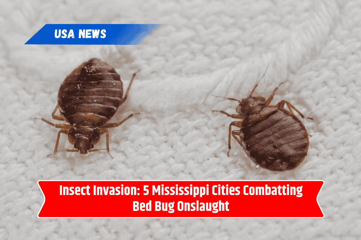 Insect Invasion: 5 Mississippi Cities Combatting Bed Bug Onslaught