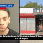 Florida Bartender Accused of Stabbing Customer 10 Times Over Bar Tab Dispute