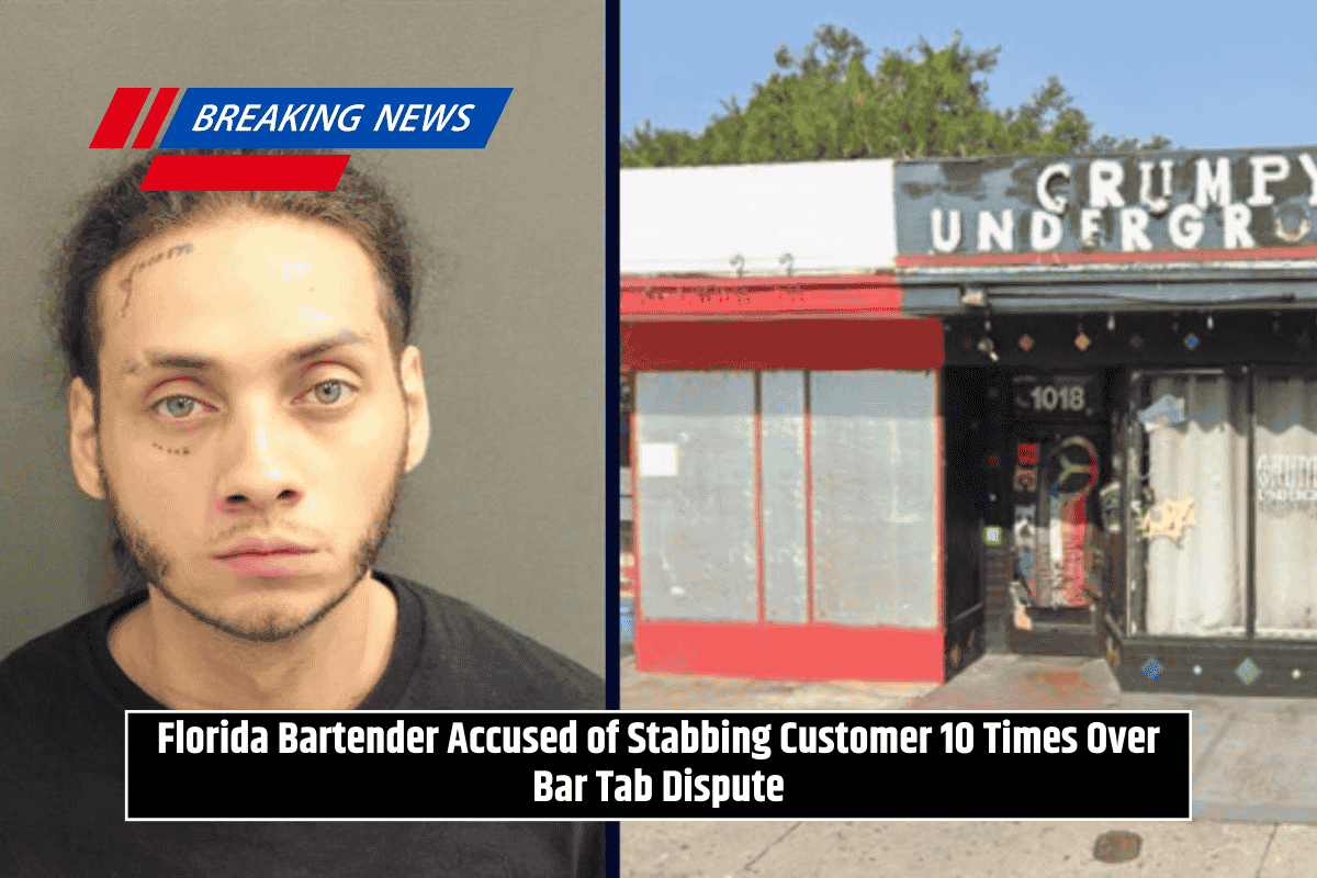 Florida Bartender Accused of Stabbing Customer 10 Times Over Bar Tab Dispute