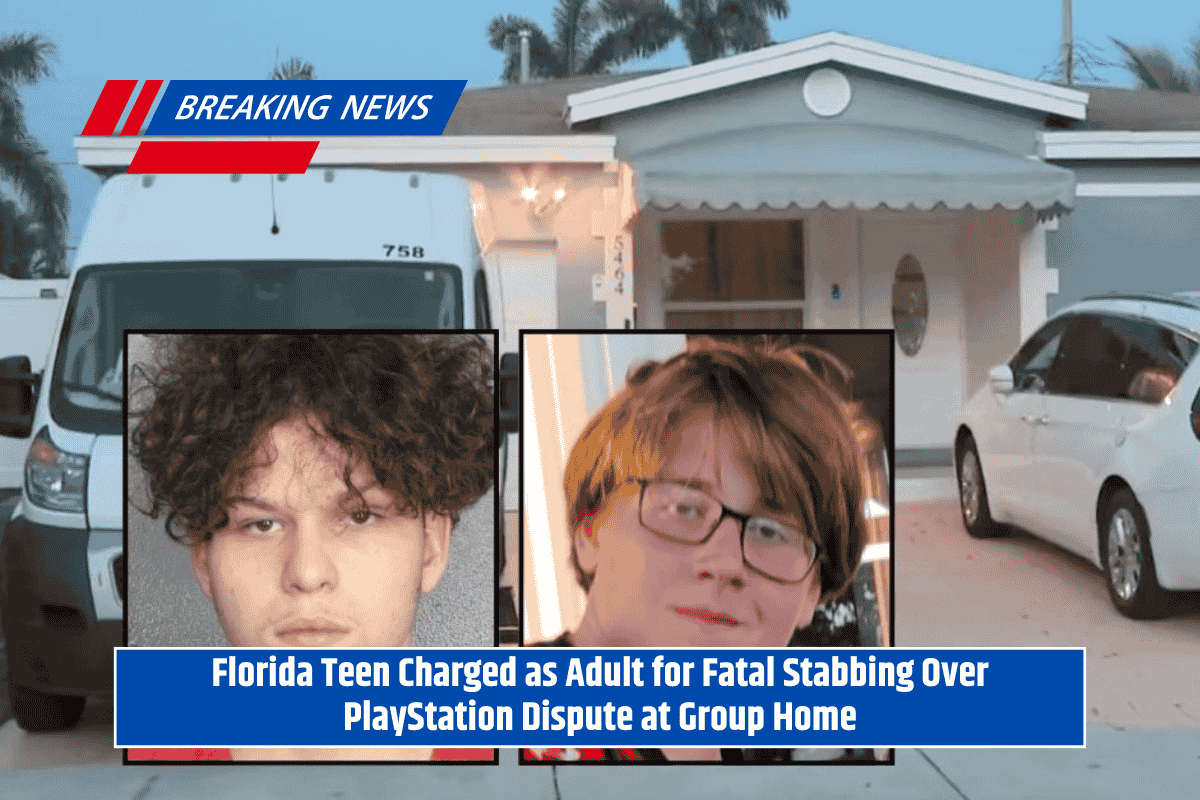 Florida Teen Charged as Adult for Fatal Stabbing Over PlayStation Dispute at Group Home