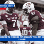 Forecasting the Remaining 2025 Season for Texas A&M Using ESPN FPI