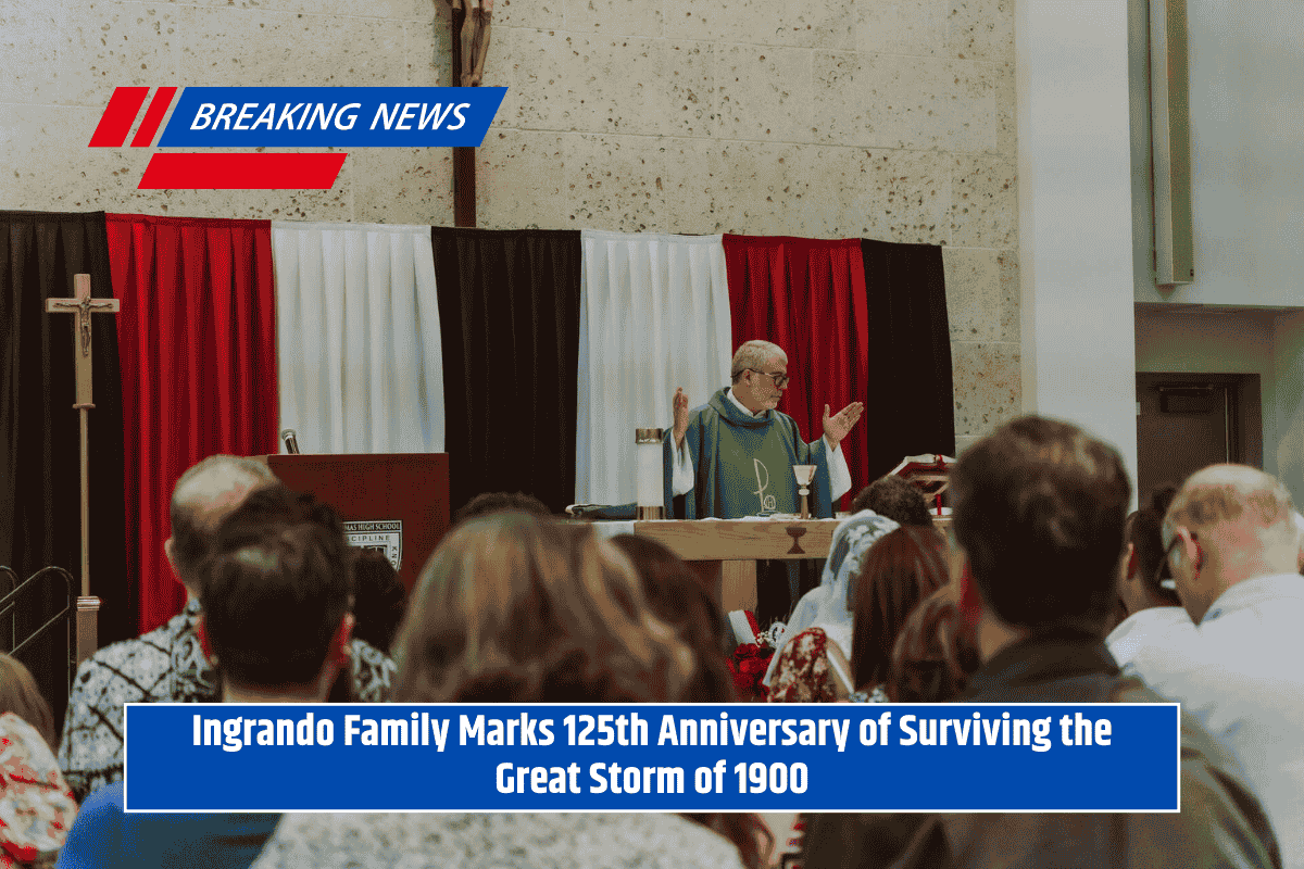 Ingrando Family Marks 125th Anniversary of Surviving the Great Storm of 1900
