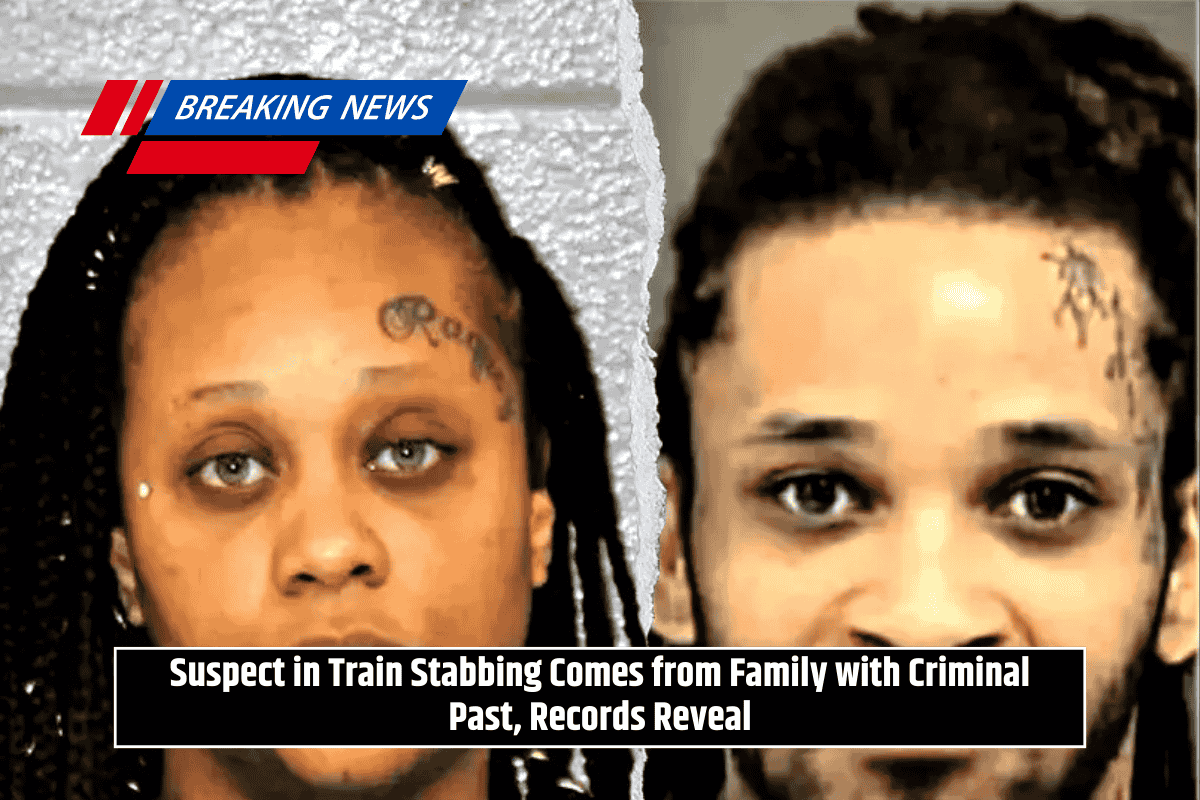 Suspect in Train Stabbing Comes from Family with Criminal Past, Records Reveal
