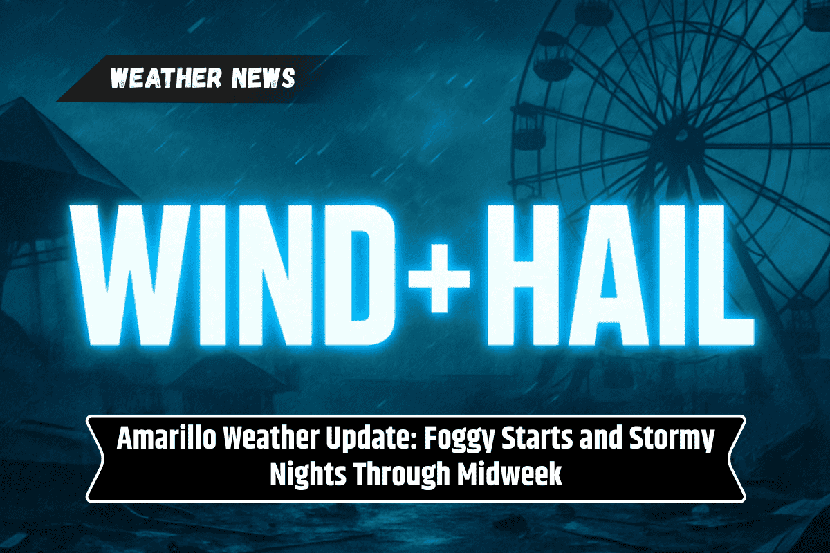 Amarillo Weather Update: Foggy Starts and Stormy Nights Through Midweek
