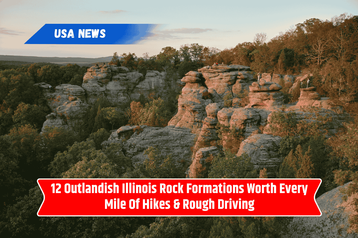 12 Outlandish Illinois Rock Formations Worth Every Mile Of Hikes & Rough Driving