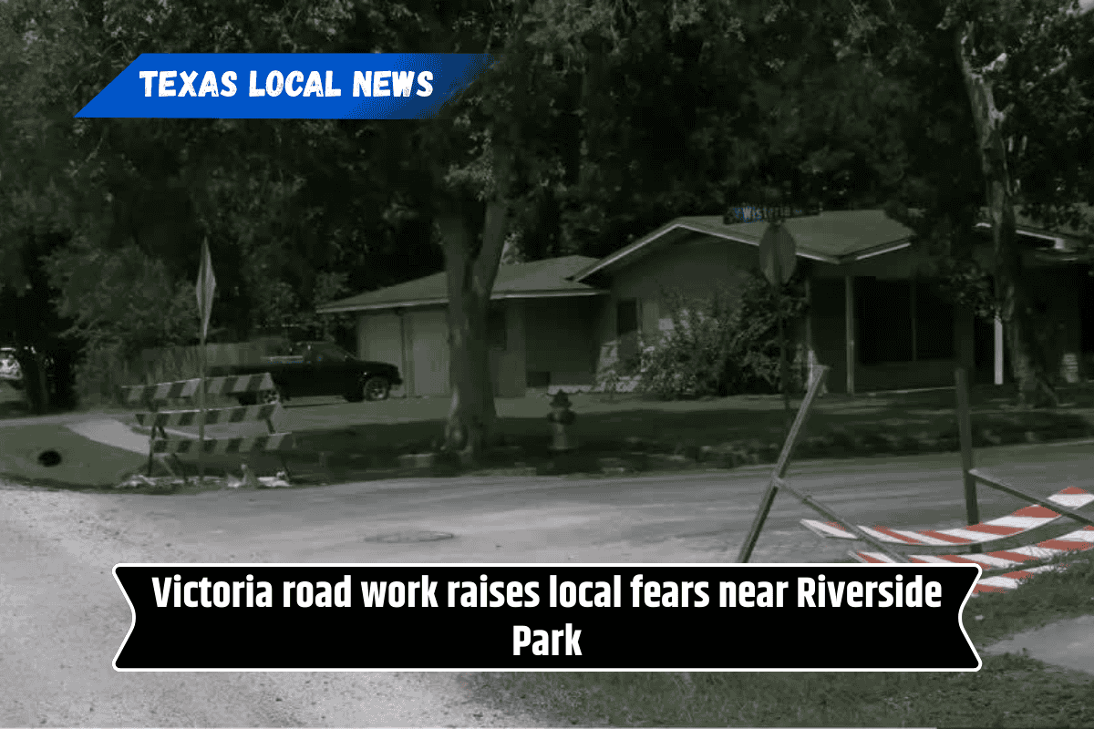 Victoria road work raises local fears near Riverside Park