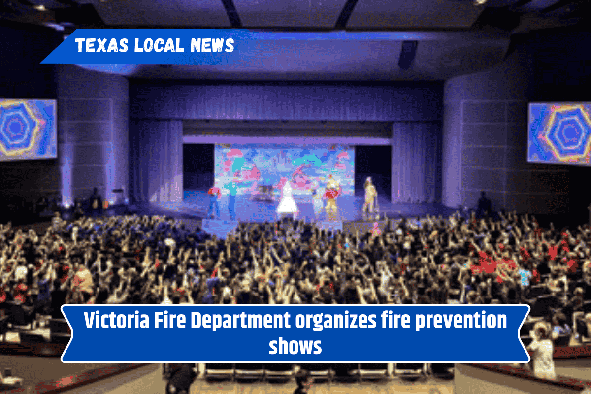 Victoria Fire Department organizes fire prevention shows