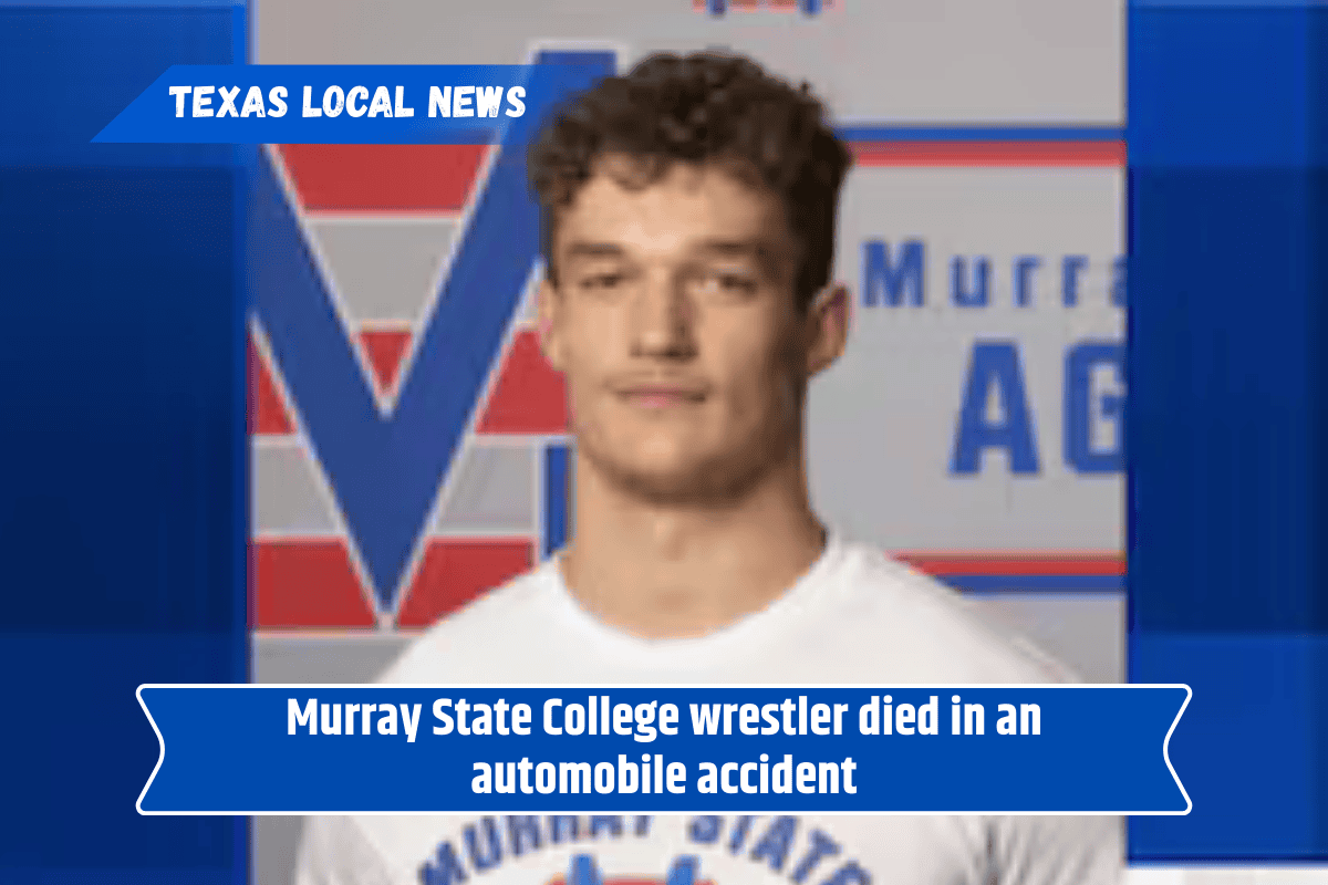 Murray State College wrestler died in an automobile accident