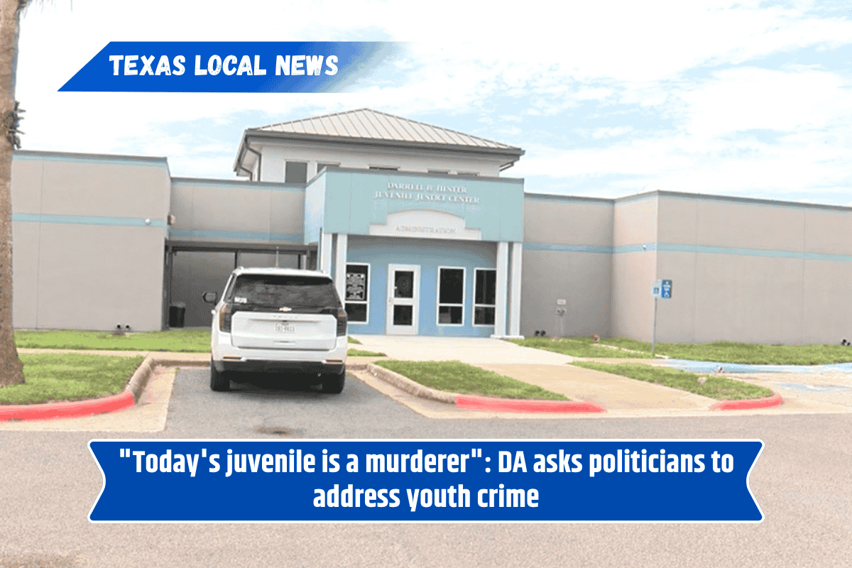 "Today's juvenile is a murderer": DA asks politicians to address youth crime