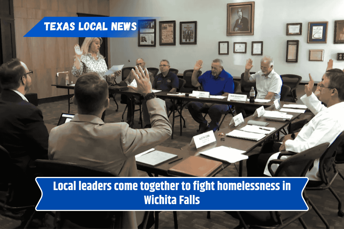 Local leaders come together to fight homelessness in Wichita Falls