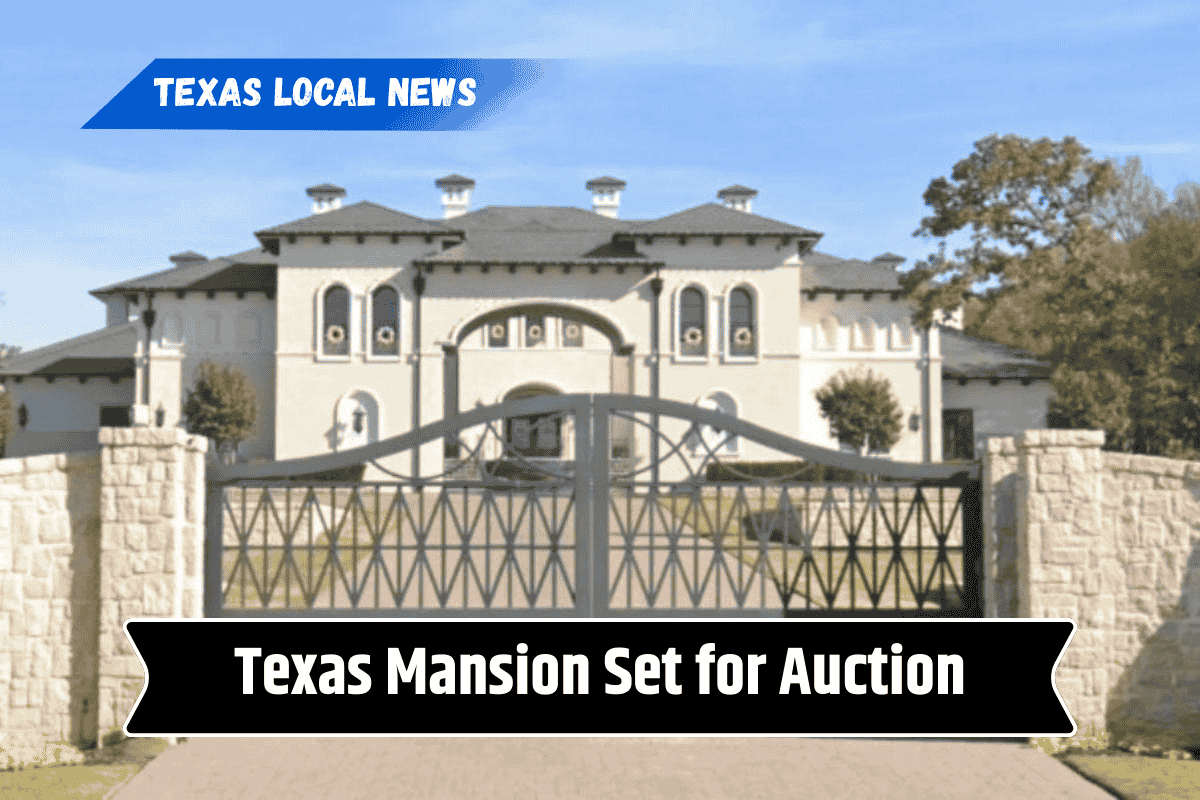 Texas Mansion Set for Auction