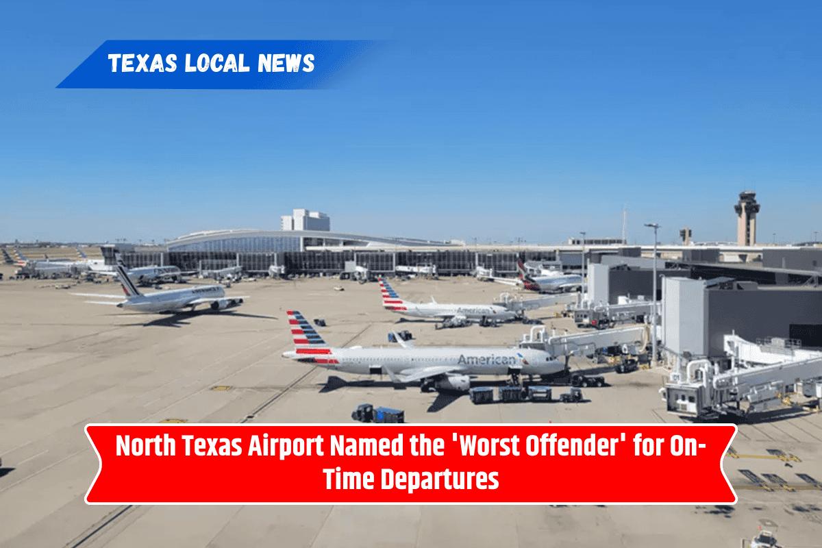 North Texas Airport Named the 'Worst Offender' for On-Time Departures