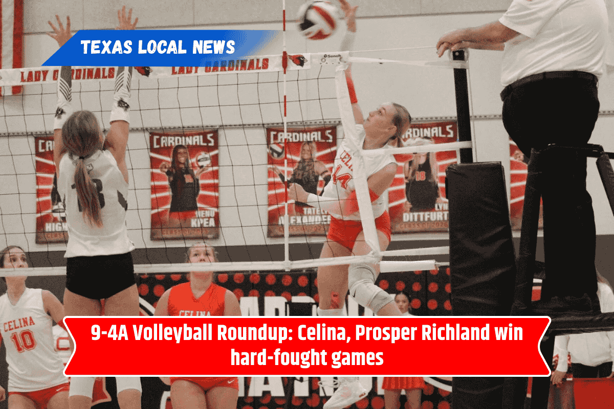 9-4A Volleyball Roundup: Celina, Prosper Richland win hard-fought games