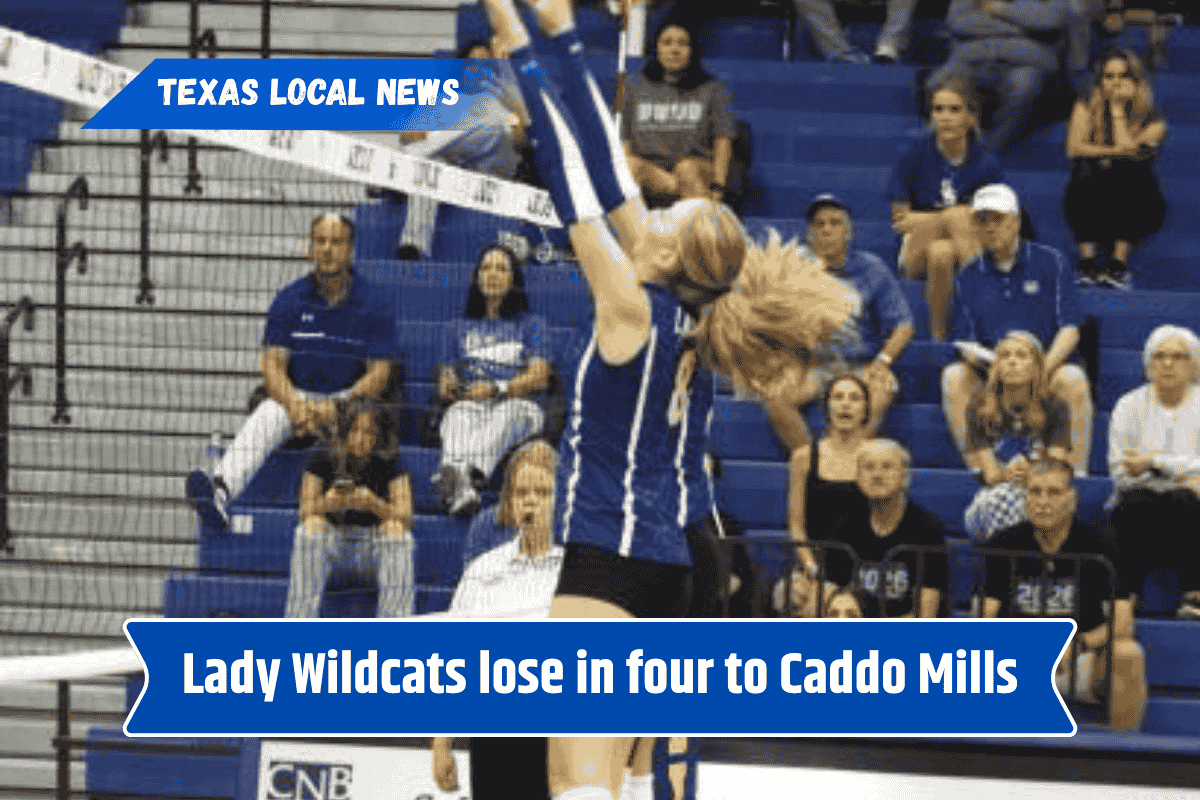 Lady Wildcats lose in four to Caddo Mills