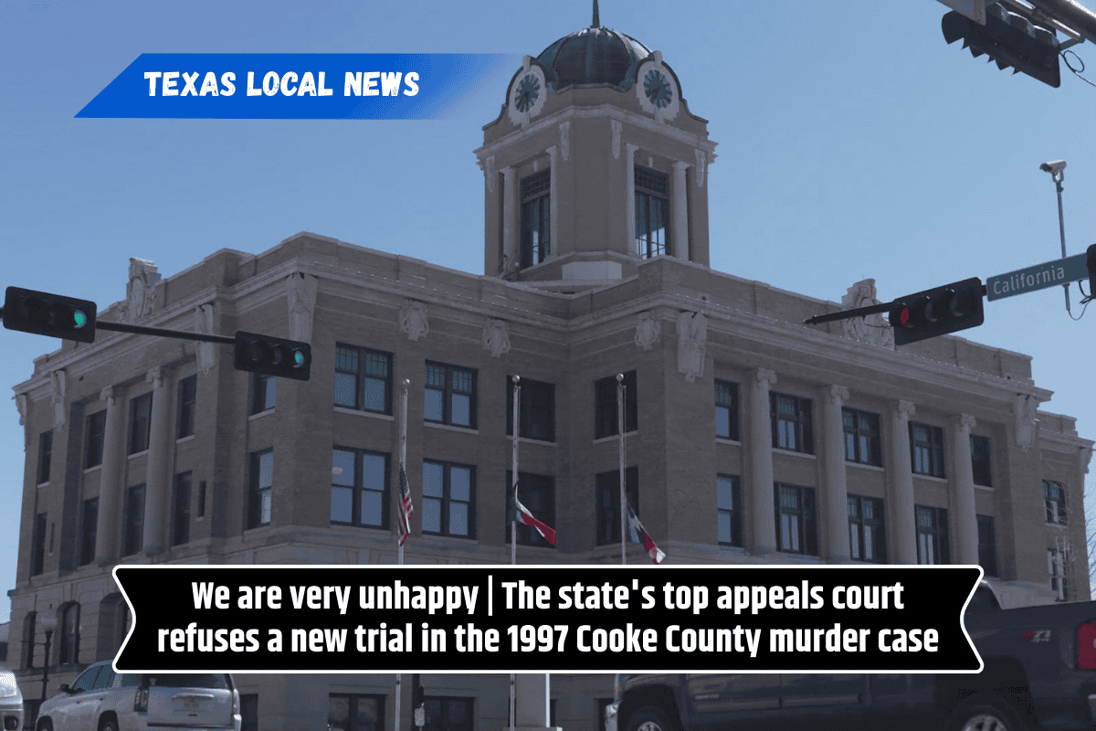 We are very unhappy | The state's top appeals court refuses a new trial in the 1997 Cooke County murder case