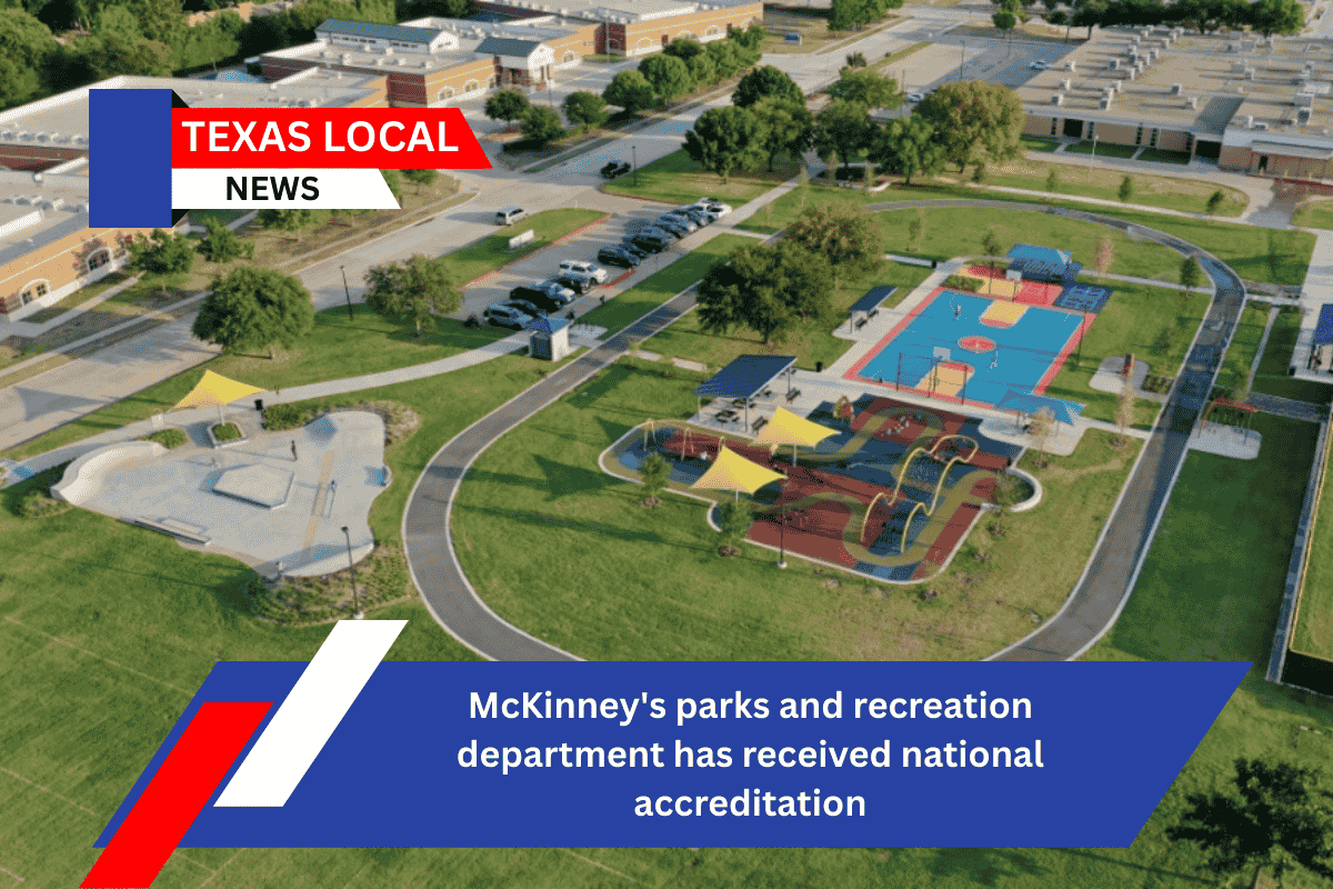 McKinney's parks and recreation department has received national accreditation