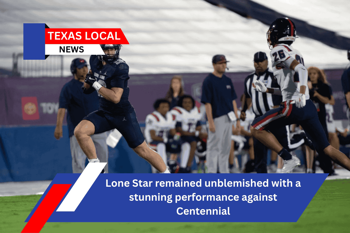 Lone Star remained unblemished with a stunning performance against Centennial