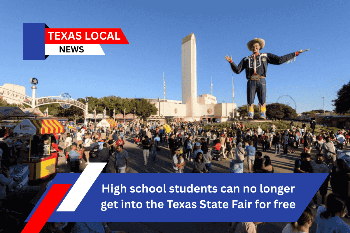 High school students can no longer get into the Texas State Fair for free