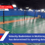 Velocity Badminton in McKinney has determined its opening date