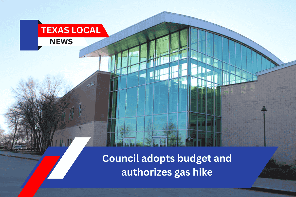 Council adopts budget and authorizes gas hike