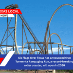 Six Flags Over Texas has announced that Tormenta Rampaging Run, a record-breaking roller coaster, will open in 2026