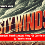 Hazardous Travel Expected Along I-25 Corridor Due to Thunderstorms