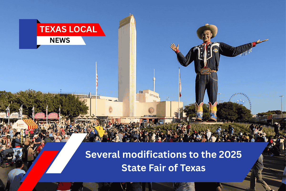 Several modifications to the 2025 State Fair of Texas
